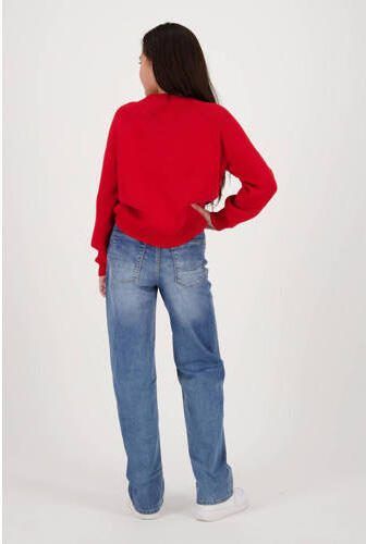 Raizzed high waist wide leg jeans Mississippi mid blue stone Blauw Meisjes Stretchdenim 104 - Foto 3