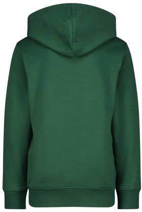 Raizzed hoodie Austin met tekst donkergroen Sweater Tekst 140
