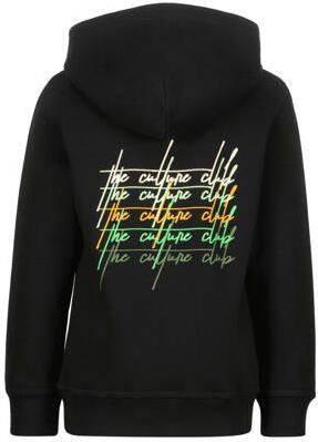 Raizzed hoodie Bernando met tekst zwart Sweater Tekst 116 - Foto 4