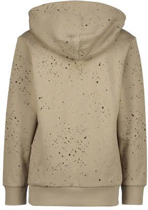 Raizzed hoodie Devrim met tekst beige Sweater Tekst 152 - Foto 4
