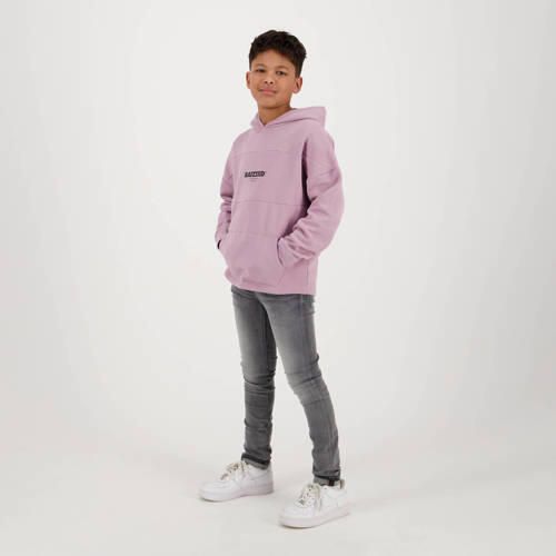 Raizzed hoodie Djurre met logo mauve Sweater Roze Logo 104 - Foto 3