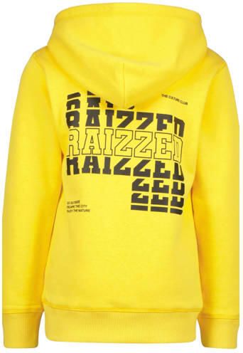 Raizzed hoodie Kenan met tekst geel Sweater Tekst 104 - Foto 5