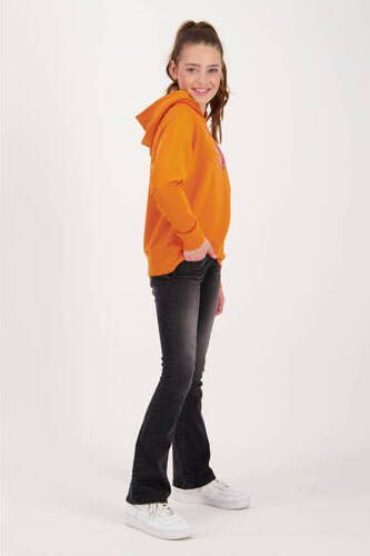 Raizzed hoodie Valencia oranje Sweater 104 | Sweater van - Foto 4