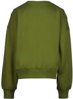 Raizzed longsleeve Lincoln groen Meisjes Katoen Ronde hals Effen 116 - Foto 2