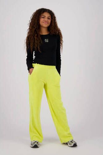 Raizzed longsleeve Rosie zwart Meisjes Stretchkatoen Ronde hals Effen 104