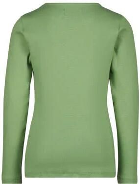 Raizzed longsleeve Xana groen Meisjes Katoen Ronde hals Effen 128 - Foto 3