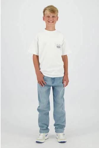 Raizzed loose fit jeans light blue denim Blauw Jongens Stretchdenim Effen