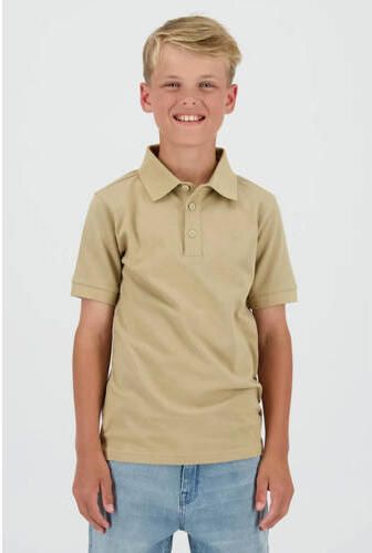 Raizzed pique polo zand Beige Jongens Katoen Polokraag Effen - Foto 4