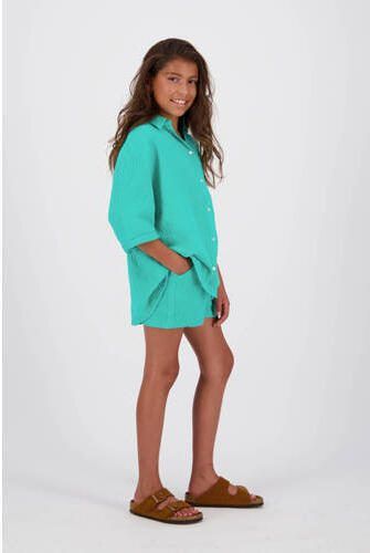 Raizzed short Sue groen Korte broek Meisjes Katoen Effen 116 - Foto 3