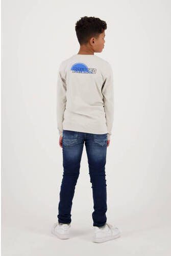 Raizzed skinny jeans Bangkok mid blue stone Blauw Jongens Stretchdenim 104 - Foto 4