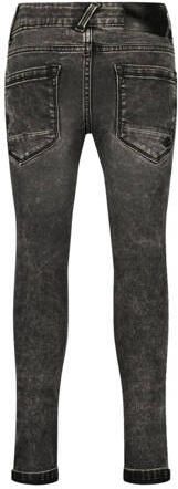 Raizzed skinny jeans Bangkok vintage grey Grijs Jongens Stretchdenim Effen 134
