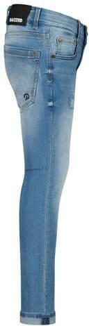 Raizzed skinny jeans blauw Jongens Stretchdenim Effen 140 - Foto 3