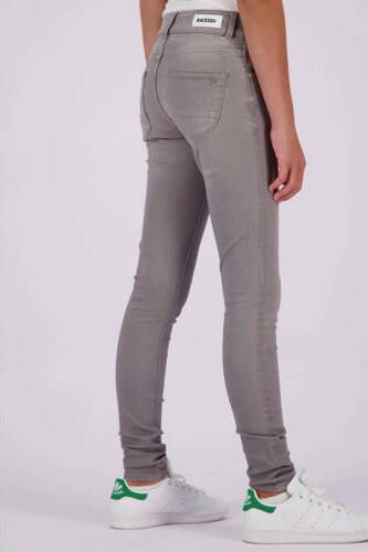 Raizzed skinny jeans Chelsea mid grey stone Grijs Meisjes Stretchdenim 128
