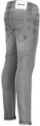 Raizzed skinny jeans Tokyo Crafted met slijtage mid grey stone Grijs Jongens Stretchdenim 170 - Foto 1