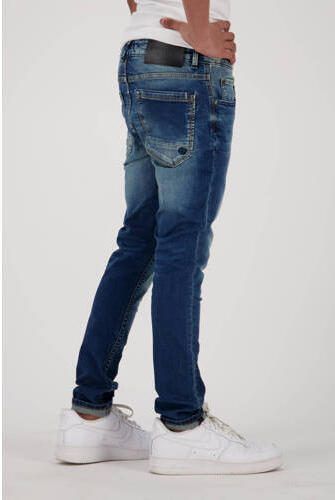 Raizzed skinny jeans Tokyo dark blue stone Blauw Jongens Denim Effen 116 - Foto 4