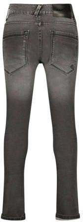Raizzed skinny jeans Tokyo vintage grey Grijs Jongens Stretchdenim Effen 134
