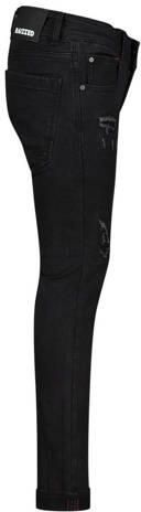 Raizzed skinny jeans zwart Jongens Stretchdenim Effen 152 - Foto 2