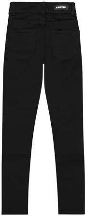 Raizzed skinny jeans zwart Meisjes Stretchkatoen Effen 164