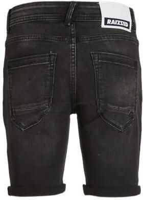 Raizzed slim fit denim short zwart Korte broek Jongens Stretchdenim Effen 110 - Foto 3