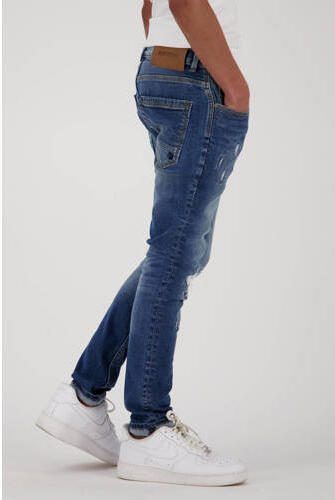 Raizzed slim fit jeans Boston Crafted mid blue stone Blauw Jongens Stretchdenim 110 - Foto 3