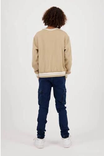 Raizzed sweater Austin met tekst lichtzand Beige Tekst 176 - Foto 2