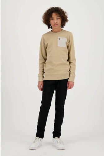 Raizzed sweater Concord lichtzand Beige Effen 164 - Foto 2
