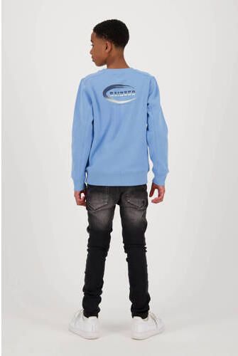 Raizzed sweater Konrad met tekst blauw Tekst 104 - Foto 3