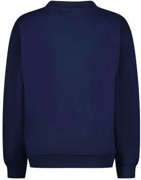 Raizzed sweater Oxnard met printopdruk donkerblauw Printopdruk 104