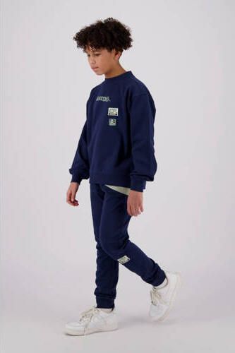 Raizzed sweater Oxnard met printopdruk donkerblauw Printopdruk 104 - Foto 3