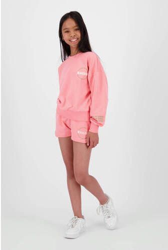 Raizzed sweatshort Auston met printopdruk roze Korte broek Printopdruk 140 - Foto 3