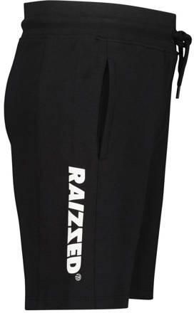Raizzed sweatshort Djordy met logo zwart Korte broek Logo 128 - Foto 2