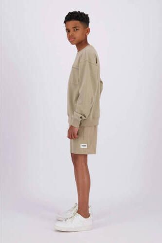 Raizzed sweatshort Rennes zand Korte broek Beige Effen 140 - Foto 3