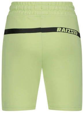 Raizzed sweatshort Rosh met logo licht limegeel Korte broek Logo 140 - Foto 3