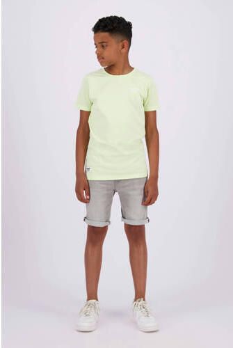 Raizzed T-shirt Biraro met logo groen Jongens Katoen Ronde hals Backprint 128 - Foto 2