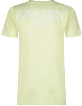 Raizzed T-shirt Biraro met logo groen Jongens Katoen Ronde hals Backprint 128 - Foto 3