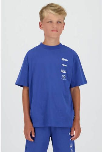 Raizzed T-shirt blauw Jongens Katoen Ronde hals Printopdruk - Foto 3