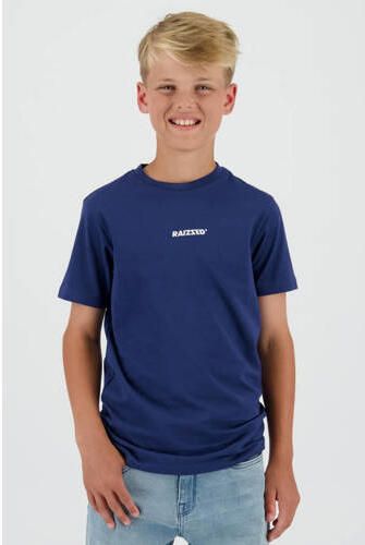 Raizzed T-shirt donkerblauw Jongens Katoen Ronde hals Logo - Foto 4