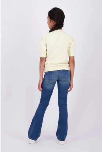 Raizzed T-shirt Duna zachtgeel Meisjes Sweat Ronde hals Effen 152 - Foto 2