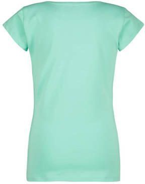 Raizzed T-shirt Lize mintgroen Meisjes Katoen Ronde hals Effen 176