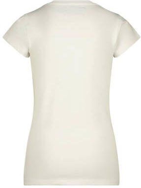 Raizzed T-shirt Mayra met printopdruk wit Meisjes Katoen Ronde hals Printopdruk 128