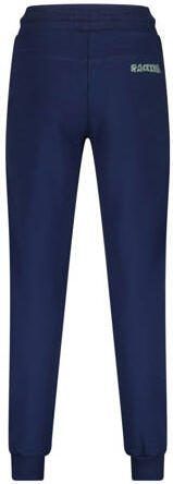 Raizzed tapered fit joggingbroek Tezu met logo donkerblauw Jongens Sweat 140 - Foto 3