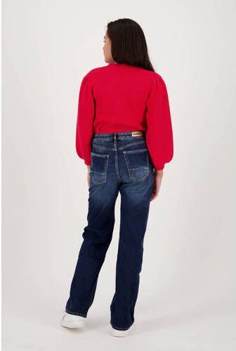 Raizzed trui Feyza rood Meisjes Viscose Ronde hals Effen 104 - Foto 4