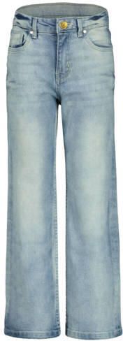 Raizzed wide leg jeans light blue denim Blauw Meisjes Stretchdenim Effen - Foto 4