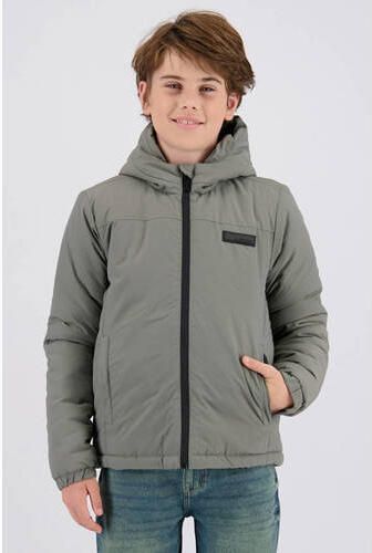 Raizzed winterjas grijs Jongens Nylon Capuchon Effen - Foto 3