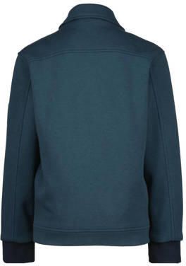 Raizzed zomerjas Tyler donkerblauw Jongens Nylon Klassieke kraag Effen 140