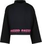 Raizzed sweater met logo zwart roze - Thumbnail 3