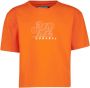 Raizzed T-shirt FAYA met printopdruk oranje Meisjes Stretchkatoen Ronde hals 164 - Thumbnail 2