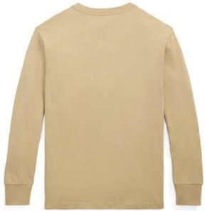 Polo Ralph Lauren longsleeve beige Jongens Katoen Ronde hals Effen 164 176