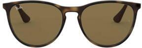 Ray-Ban Kids zonnebril 0RJ9060S met tortoise print bruin Meisjes Plastic