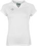 Reece Australia sportshirt Rise wit Sport t-shirt Dames Gerecycled polyester V-hals 128 - Thumbnail 1